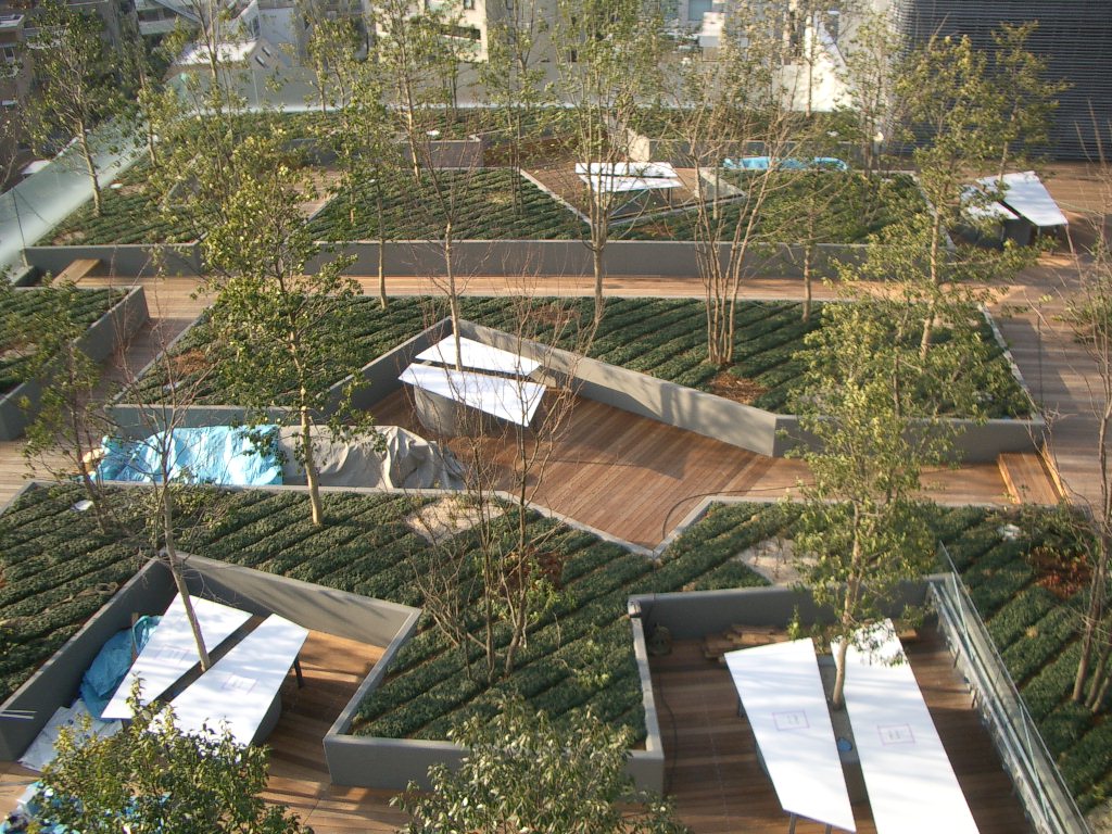 二番町ガーデン屋上庭園